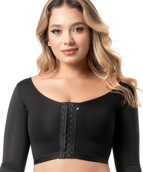 Post Surgical Bra M62BF black