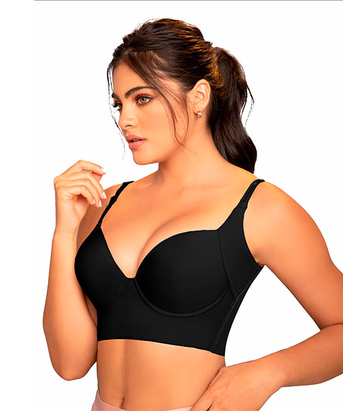 Maximum coverage bra, reference Carol 400000 black