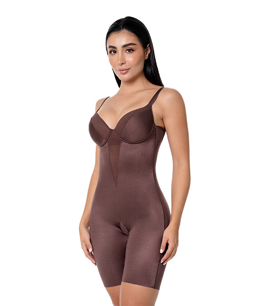 Shapewear bodysuit invisible Ref. Zinnia Women’s chocolate
